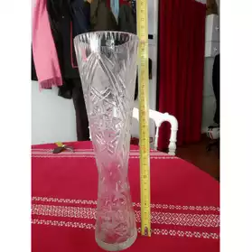 Vase en cristal de bohème