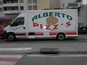 camion de pizza et ces emplacements
