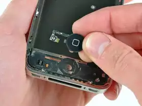 Réparation nappe bouton home iPhone