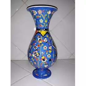 Vase bleu de Turquie