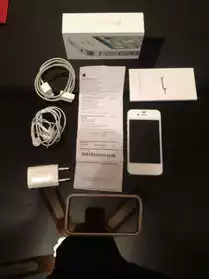 vends iphone 4 64 go blanc comme neuf d