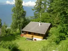 Chalet à louer dans les Alpes suisses