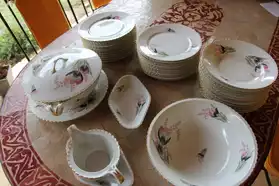 service porcelaine de limoges ancien