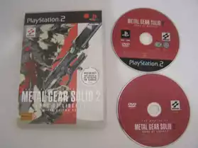 metal gear solid 2 - sons of liberty dvd