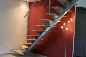 escalier métal ou inox
