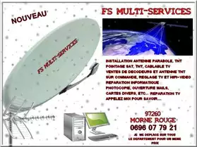 Antenniste Martinique Fs multiserrvices