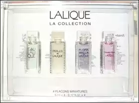 Coffret neuf miniatures parfum LALIQUE