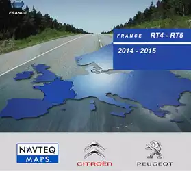 Cartographie GPS Citroen Peugeot France