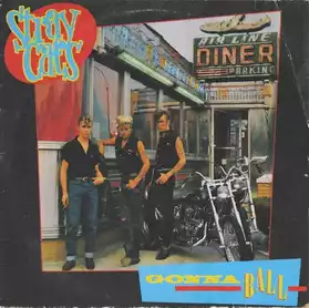 DISQUE VINYLE 33T STRAY CATS "GONNA BALL