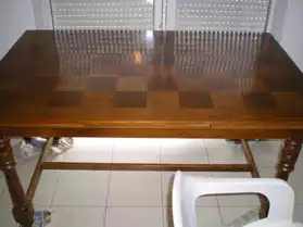 table salon chêne
