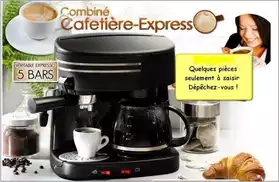 combiner cafetieres expresso neuf