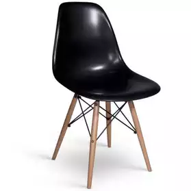 Chaise DSW Charles Eames noir