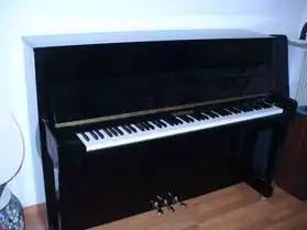 Piano droit Heineman 110 WH-laqué noir