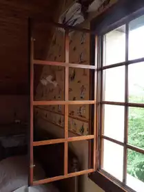 lot croisillons bois pour fenêtres