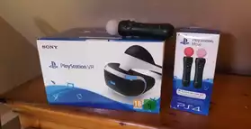 Casque PS VR + manettes + jeux