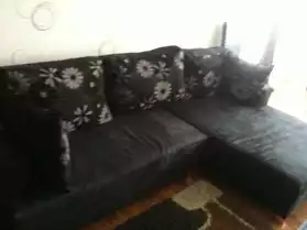 canapé d angle noir