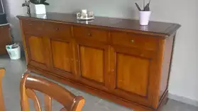salle à manger en merisier