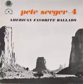 DISQUE VINYLE 33T PETE SEEGER "Album 4"