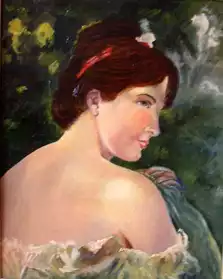 Portrait de femme d'Albert Besnard