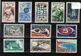 Lot de timbres neufs de France FR1276