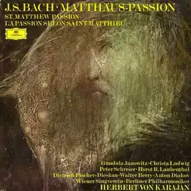 Coffret 4 x 33T Bach Passion saint Matth