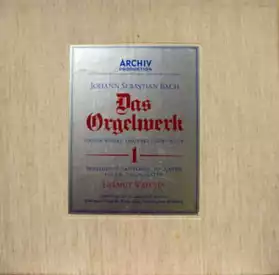 Bach Oeuvres pour orgue Helmut Walcha