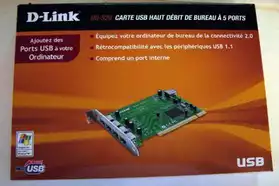 Carte PCI Firewire/USB