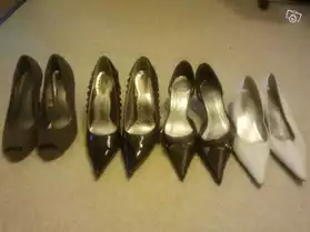 Vends divers chaussures femmes