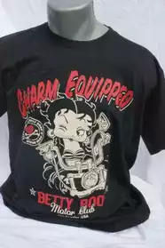T-shirt Betty Boop manche courte mixte