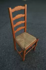 Ensemble de 4 chaises en bois massif