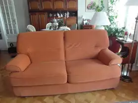 Canapé 3 places + fauteuil assorti