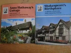 shakespeare's birthplace et anne hathawa