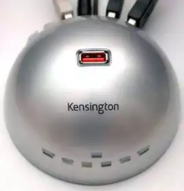 HUB KENSINGTON 7 PORTS USB 2.0 SILVER