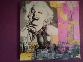 Tableau pop art Marilyn