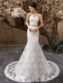 Robe de mariée sirène