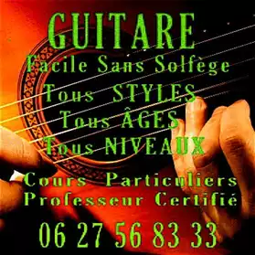 Cours Guitare Moderne - Paris 15ème