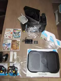 Console Wii noire + 90 jeux + accessoire