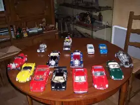 collection de voitures