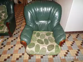 don de fauteuil en cuir