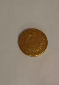 Pièce 20 francs Napoléon 1814 A
