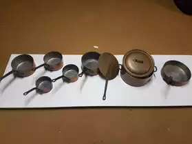 Ustensiles de cuisine en cuivre