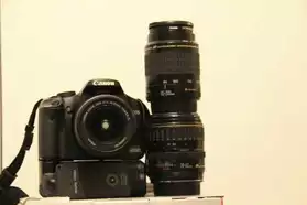 Canon 450D + Accessoires
