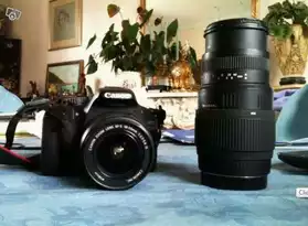 Reflex Canon 550D + Objectifs 18-55mm +