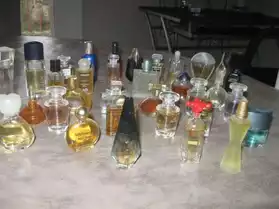coolection de parfums miniature