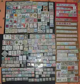 Lot 353 timbres oblitérés de HONGRIE