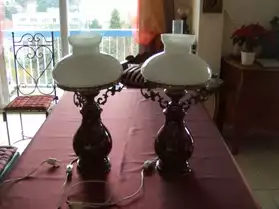 2 belles lampes