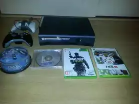 Xbox 360 Elite 120 Go + accessoires & je