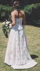 Très belle robe de mariée raffinée