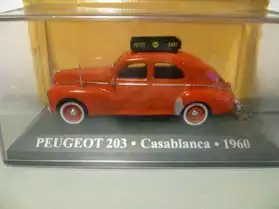 PEUGEOT 203 TAXI " CASABLANCA " de 1960