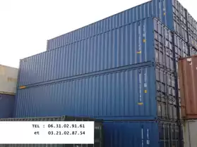 containers neufs sur le havre